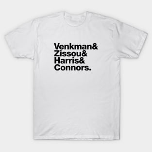 Bill Murray's Supergroup – Venkman & Zissou & Harris & Connors T-Shirt